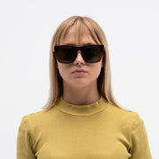 Electric California Crasher coffee brown sunglasses the perfect oversized statement-making fashion classic