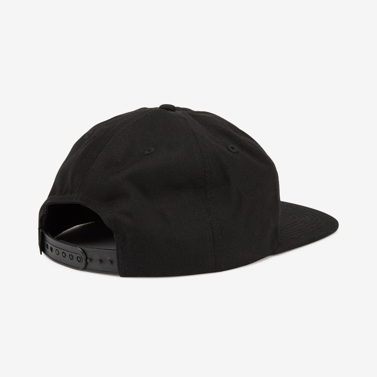 electric sideways volt logo snapback hat for men and women adjustable black cap