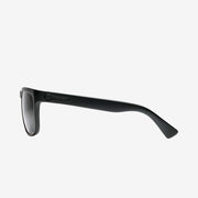 Electric Men's and Women's Sunglasses - Knoxville - Matte Black / Grey Polarized  - Polarized Square Sunglasses