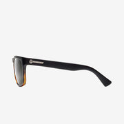 Electric Men's and Women's Sunglasses - Knoxville - Darkside Tort / Grey Polarized  - Polarized Square Sunglasses