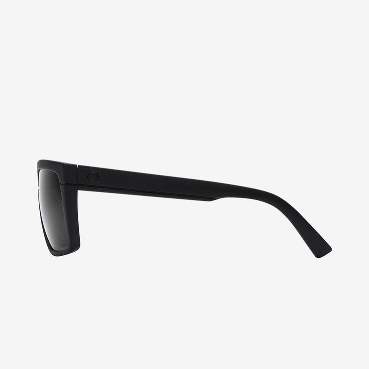 Electric Men's and Women's Sunglasses - Blacktop - Matte Black / Grey Polarized - Flat Top Square Sunglasses