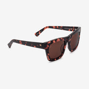 Electric Jason Momoa Crasher sunglass pink rose tortoise frame and polarized lenses oversized sunglasses