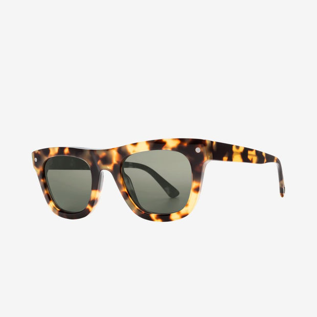 Electric Cocktail Men and Women Sunglass - Gloss Spotted Tort / Grey Polarized