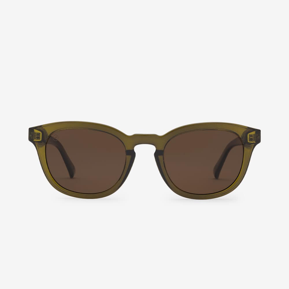 Electric Dude Polarized Sunglasses in Olive / Bronze Polar
