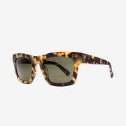 Electric Men's and Women's Sunglasses - Crasher - Matte Tort / Grey Polarized - Chunky Square Sunglasses